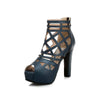 Hollow High Heel Open Toe Sexy Sandals
